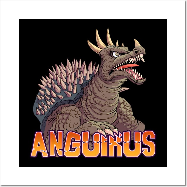 Anguirus Wall Art by Creepsandbabes